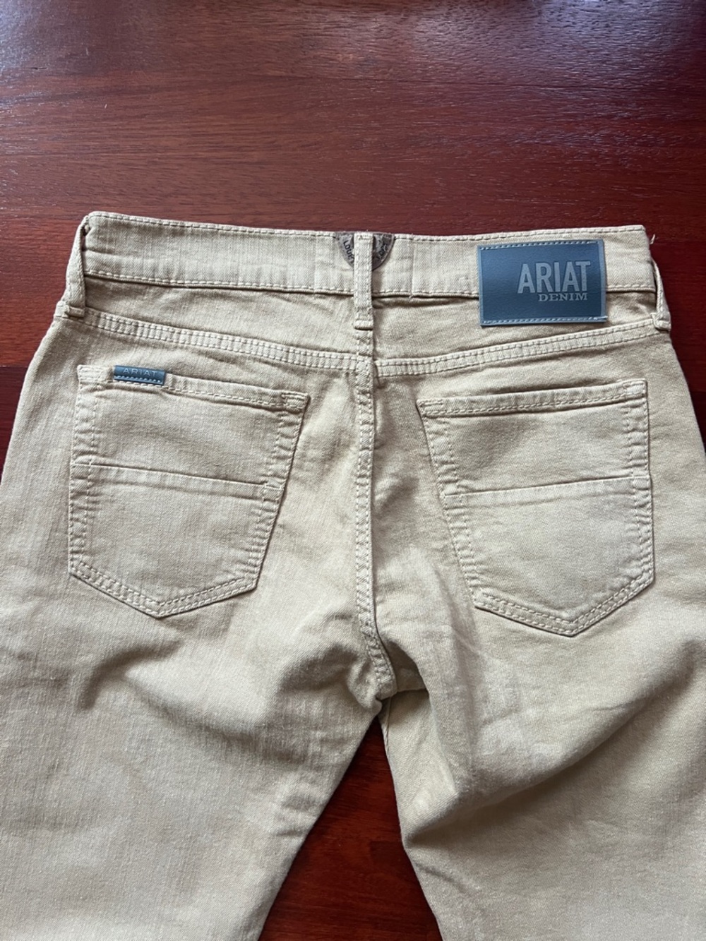 Ariat Slim Bootcut Khaki - Picture 3 of 3